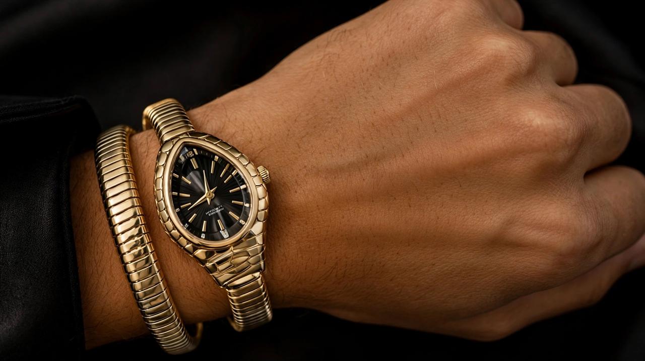 Snake Watch — Gold — view 3